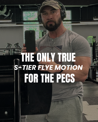 Why the cable flye is probably the only true s-tier flye motion for the pecs